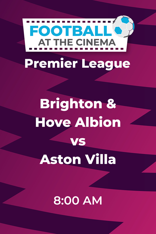 PL Brighton & Hove Albion v Aston Villa poster