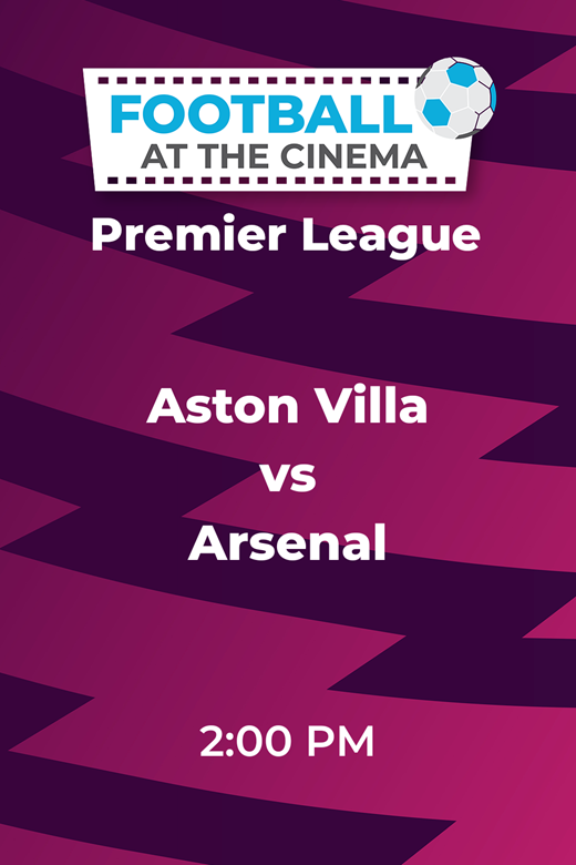 PL Aston Villa v Arsenal poster
