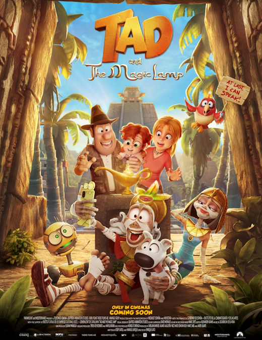 Tad and the Magic Lamp poster