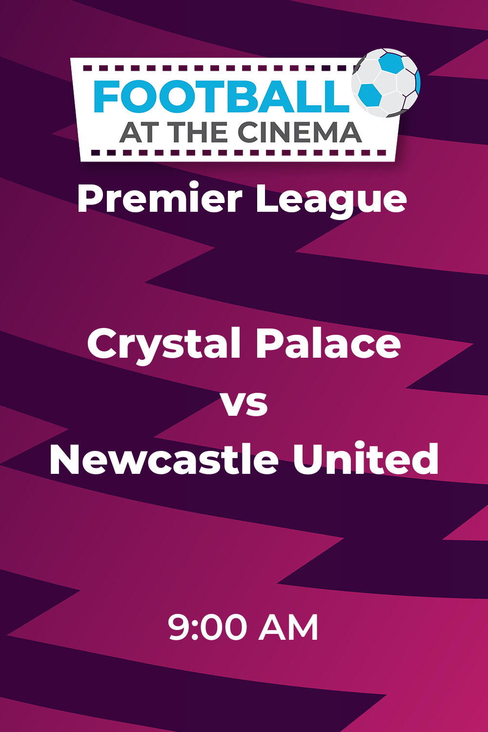 PL Crystal Palace v Newcastle United Movie Poster